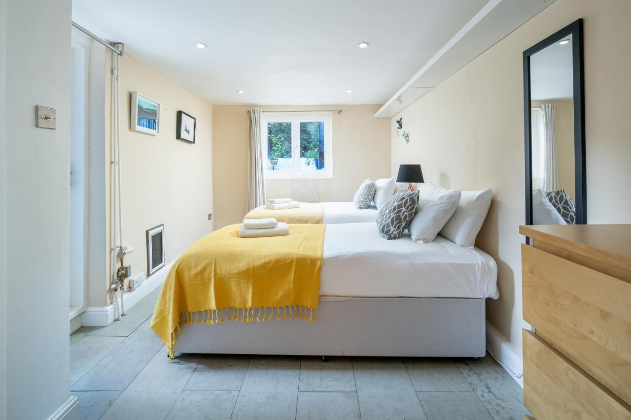 Sleek Flat With Communal Courtyard Londres Exterior foto